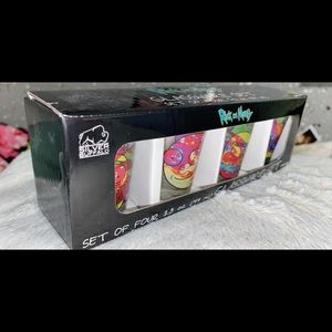 Rick and Morty Glassware Set